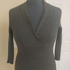 Gray sweater