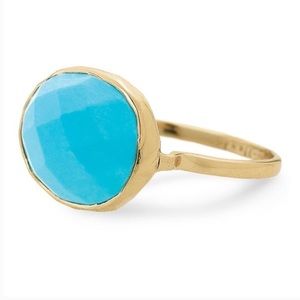 Stella & Dot Turquoise Mary Margaret Ring