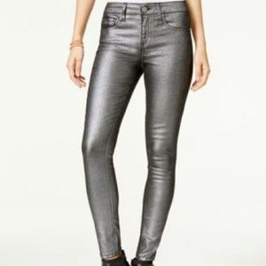 Tinseltown Metallic skinny Jeans