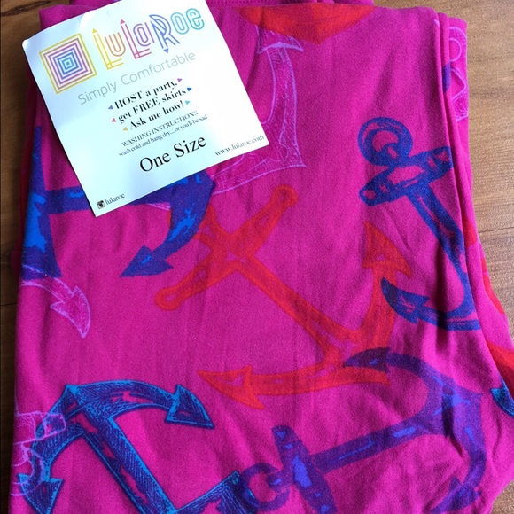 Lularoe OS Anchor Leggings BNWT *Unicorn* 🦄