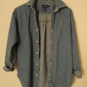 Vintage Ralph Lauren denim button up
