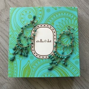 Stella & Dot Azure Couture Earrings