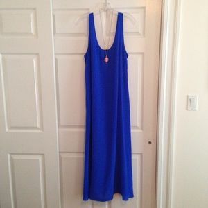 J.Crew silk crepe maxi dress