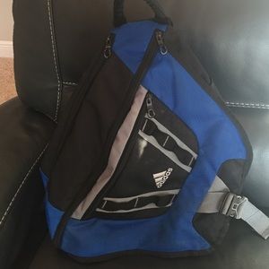 Adidas side sling backpack