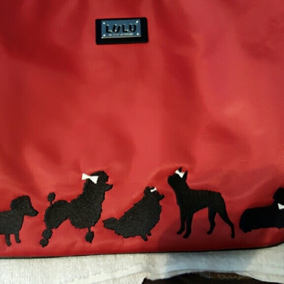 LULU Guinness Red Purse