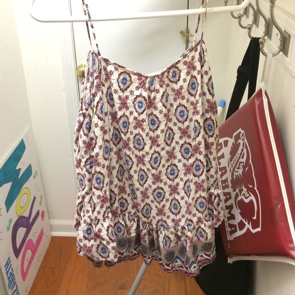 Off the shoulder long sleeve top