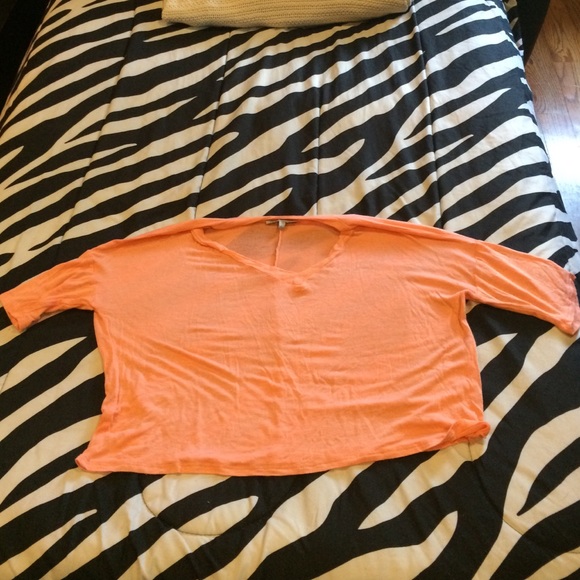 V neck crop top