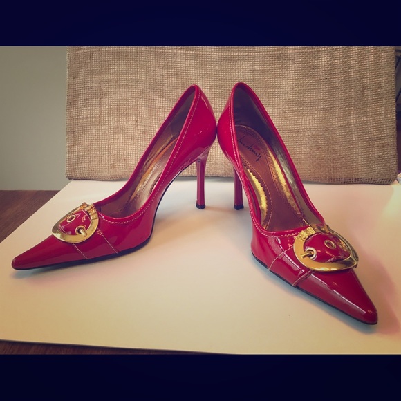 Red patent leather Luichiny High Heel