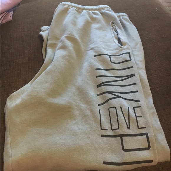 PINK Victoria's Secret Pants - Light purple and light Gray VS pink pants