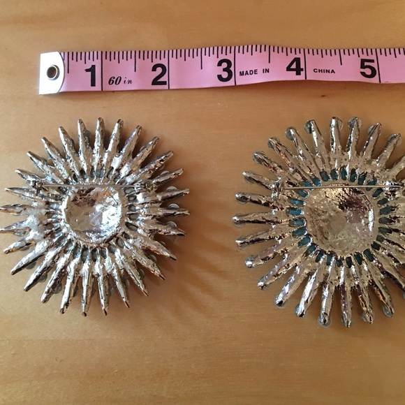 Brooch (only with blue stones available) - Picture 2 of 2