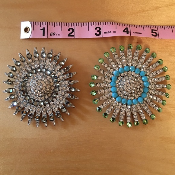 Brooch (only with blue stones available) - Picture 1 of 2