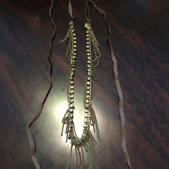 Stella and Dot Alexa fringe necklace