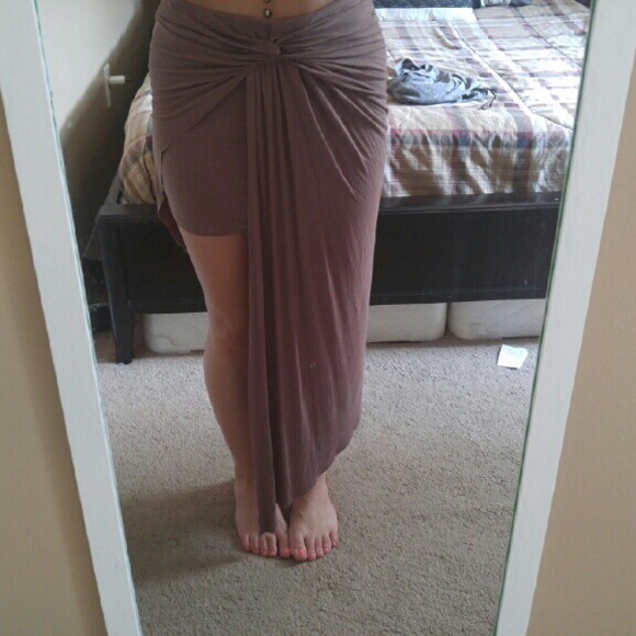 Never worn 1/2 long 1/2 short skirt