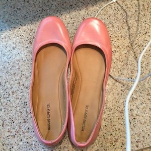 pink flats