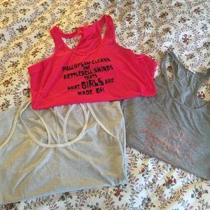 Cute workout tank bundle!!