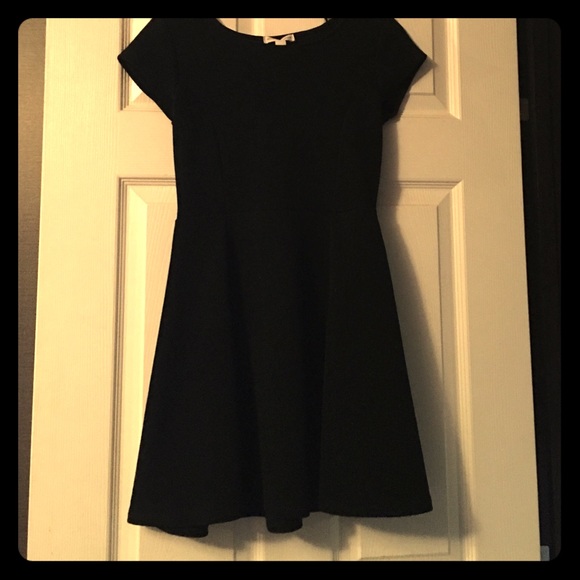 Flowy little black dress