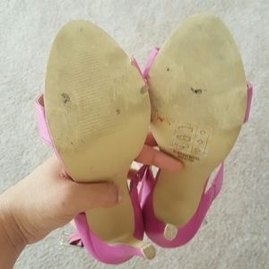 Shoes - Fuschia Pink Stillettos Shoes - Fuschia Pink Stillettos