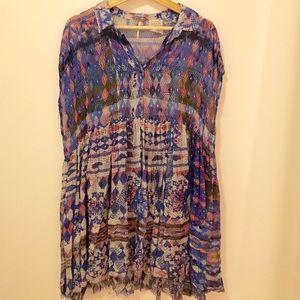 FREE PEOPLE Printed Boho Tunic/Dress