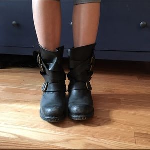 Jeffrey Campbell Biker Boots