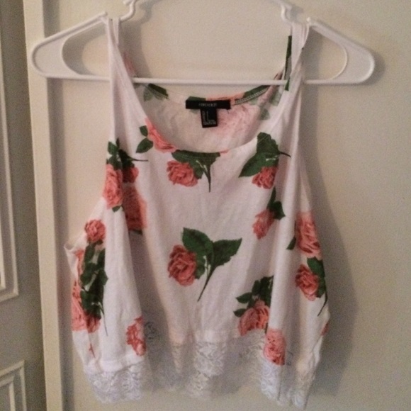 Floral tank top