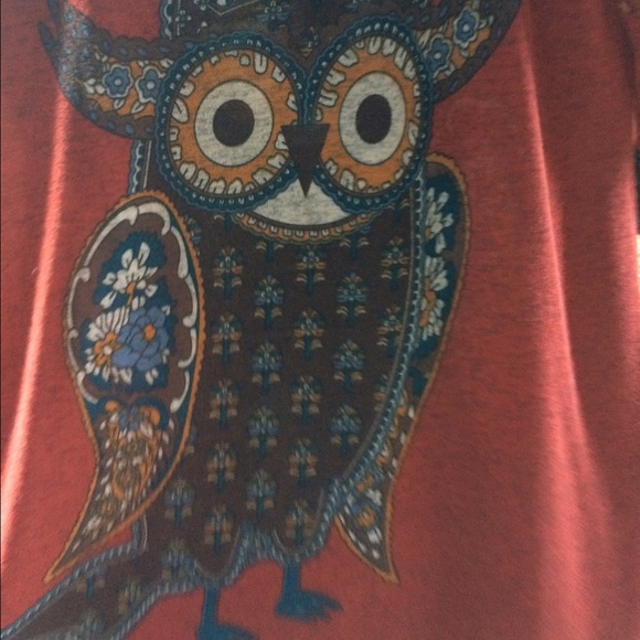 Paisley Owl Knit Dress