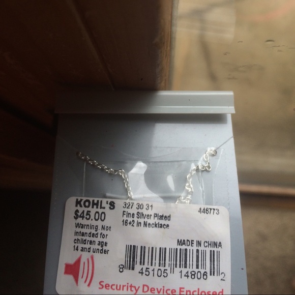 Sterling Silver Cross Necklace - Picture 2 of 2