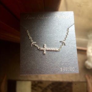 Sterling Silver Cross Necklace