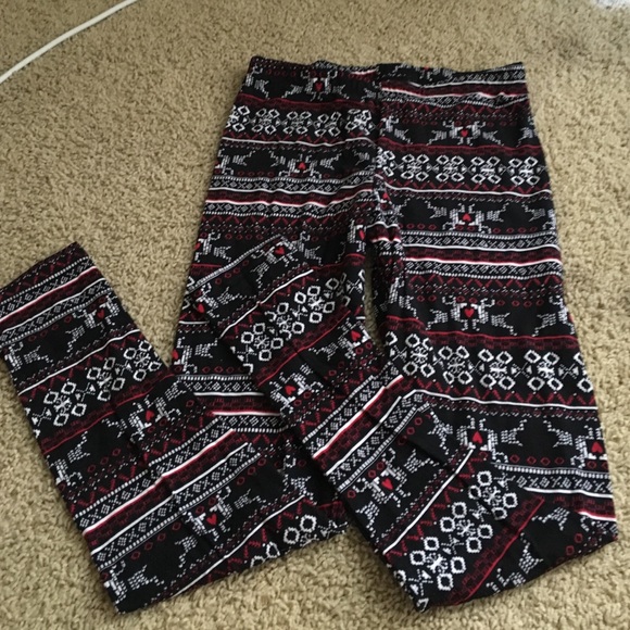 Christmas leggings (2 pairs)