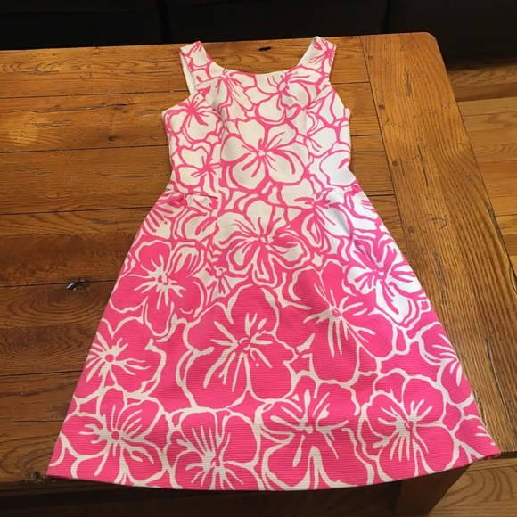 Lilly Pulitzer ombré flower dress