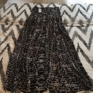 i JEANS BY BUFFALO abstract Aztec maxi skirt