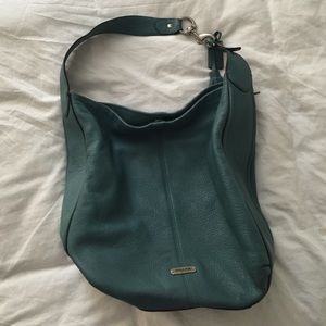 Coach blue hobo bag