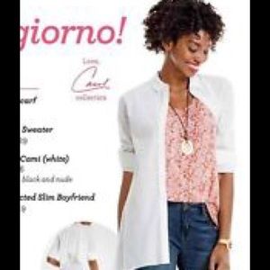 80% off Cabi Spring 2016 Vacation Shirt NWT