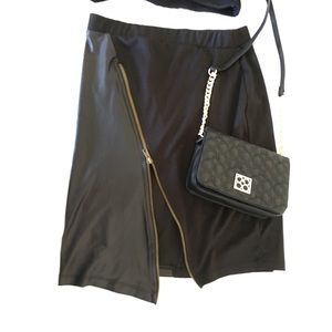 Guess faux leather skirt- XL Plus Size