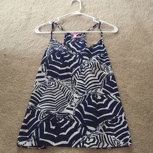 Lilly Pulitzer top in 'oh cabana boy'