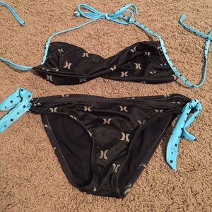 Hurley swim suit bikini set