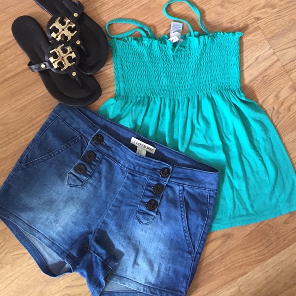 Bundle shorts & top. Size 27 & xs top