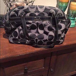 Coach diaper bag