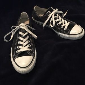 Women's Black Converse All Star Shoes