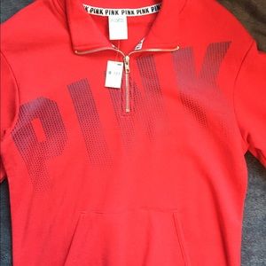 Victorias secret half zip brand new XS