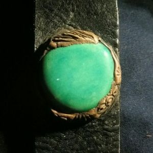 Vintage Boho leather bracelet..final price