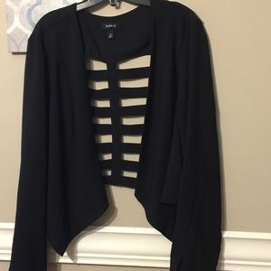 Black Cage Back Torrid Blazer