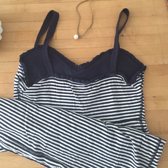 Striped ruffled tank - Picture 2 of 3