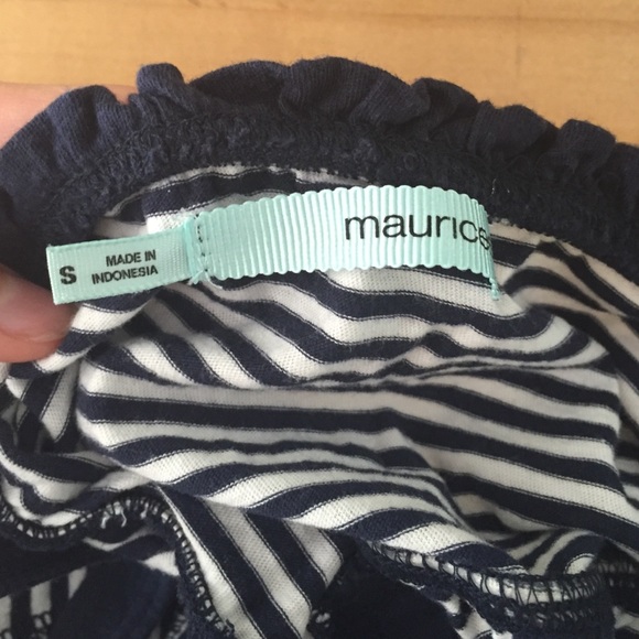 Striped ruffled tank - Picture 3 of 3