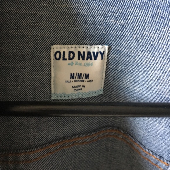 Dark blue denim jacket - Picture 3 of 3