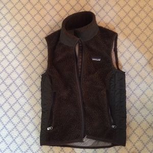 Patagonia Chocolate Wool Vest