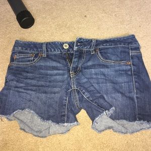 American eagle jean shorts
