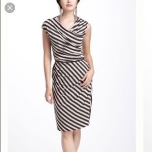 Bordeaux Given then Gathered column dress