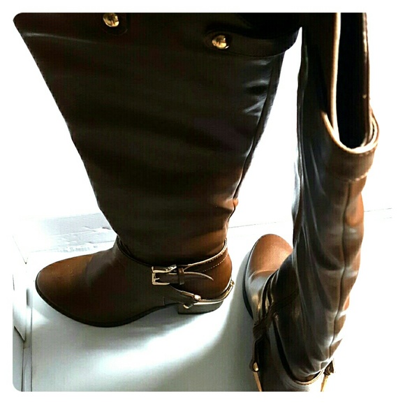 Equestrian Style Knee Length Boots