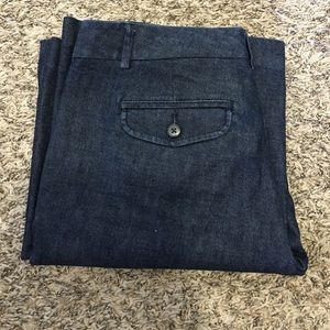 Gap denim, dark dress pants