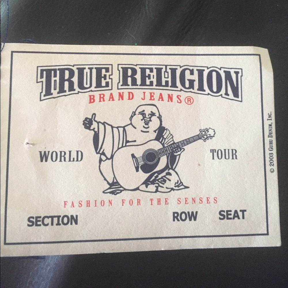 Authentic true religion jeans